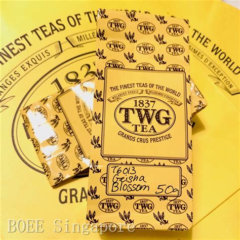 TWG GEISHA BLOSSOM CLASSIC GREEN TEA LOOSE LEAF TEAS 100g Shopee