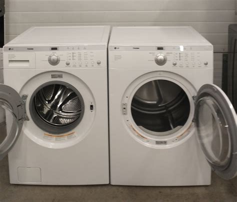 Order Your Set LG - Washer Wm1814cw And Dryer Dle2514w Today!