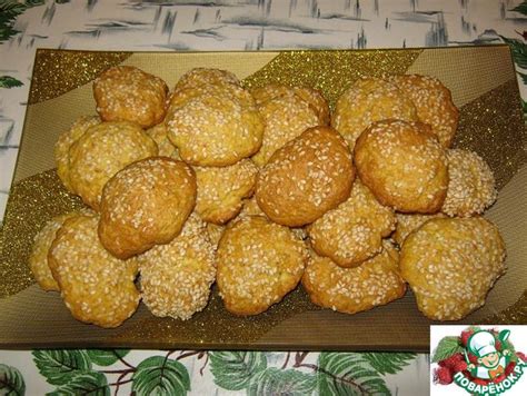 Королевское кунжутное печенье от А. Селезнева – кулинарный рецепт
