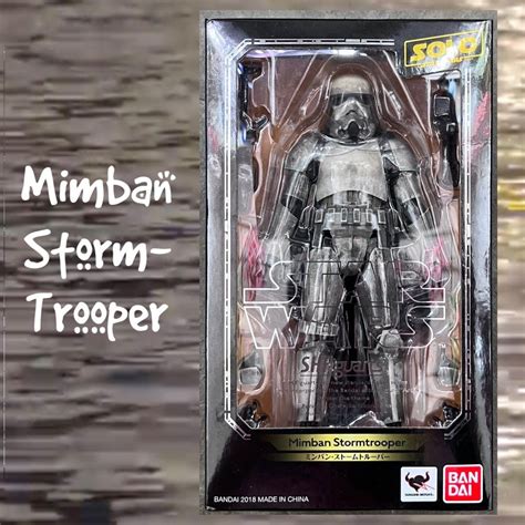 Star Wars S H Figuarts Mimban Stormtrooper Action Figure By Bandai