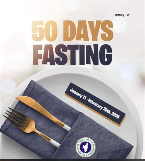 Rccg Days Fasting Prayer Guide January St March