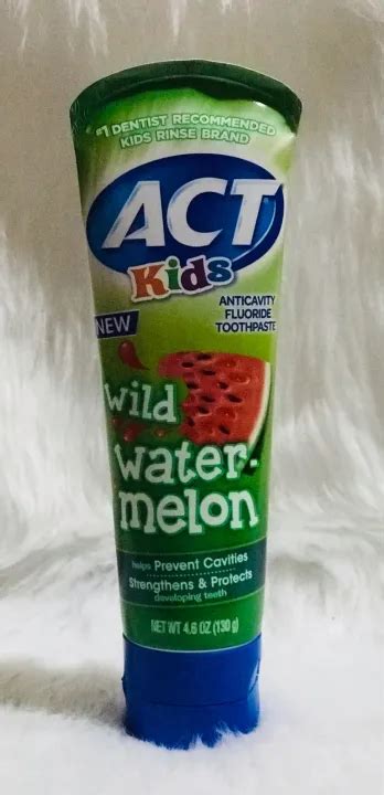 Act Kids Anticavity Fluoride Toothpaste Lazada Ph