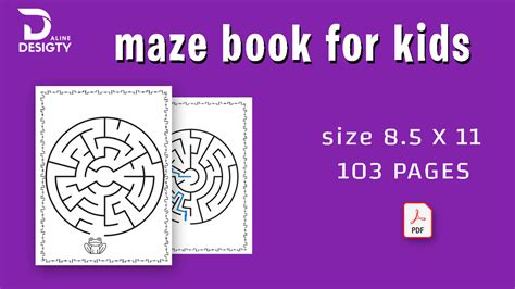 maze book for kids