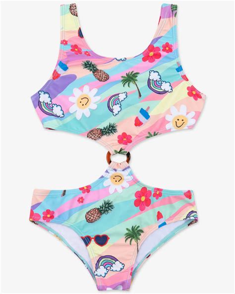 GIRLS' SWIMSUITS – SOL SWIM