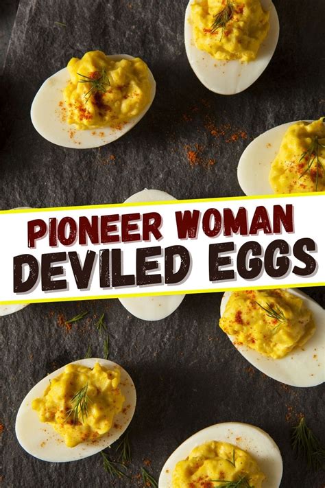 Pioneer Woman Deviled Eggs Insanely Good