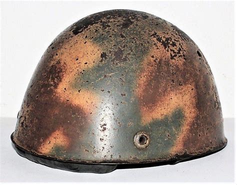 Italian World War II Chrome helmet - WorthPoint