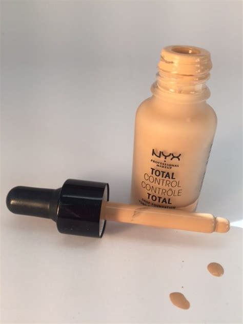 NYX Total Control Drop Foundation Review - Cremes Come True