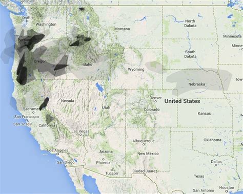 Noaa Smoke Plume Map