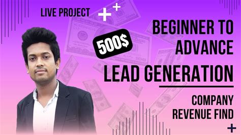 How To Find Company Revenue 500 Project Lead Generation Bangla