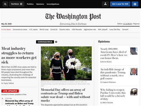 The Washington Post Breaking News World Us