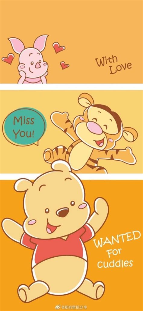 Pin de Pankeawปานแกว en Wallpaper disney Imágenes de winnie pooh