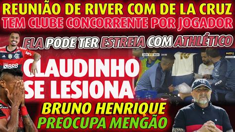 Bruno Henrique Preocupa Fla Pode Ter Estreia Flamengo Ganha