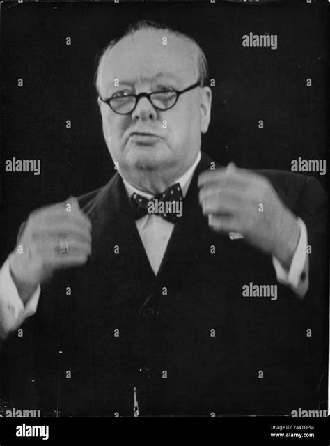 Monsieur Winston Leonard Spencer Churchill Banque De Photographies Et D