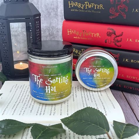 Sorting Ceremony Harry Potter Wizarding World Book Inspired Soy Candle Bookish Candle Wax Melt ...