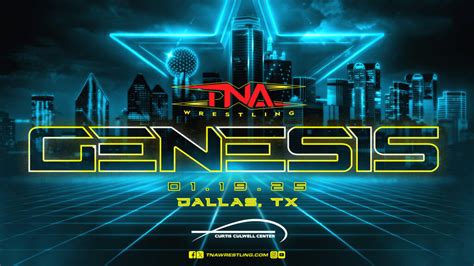 Tna Wrestling Genesis Cartelera Y C Mo Ver En Vivo