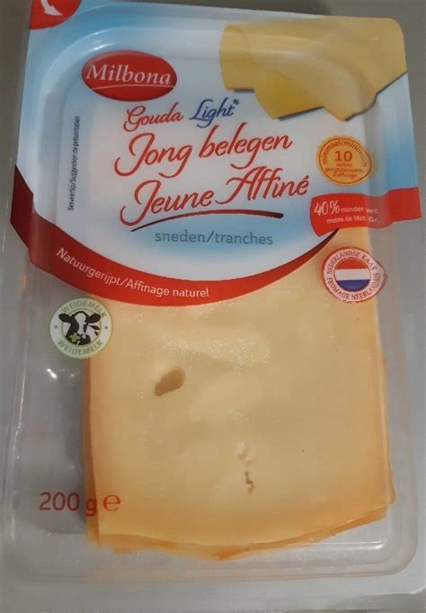 Gouda light Jeune Affiné Milbona 200 g