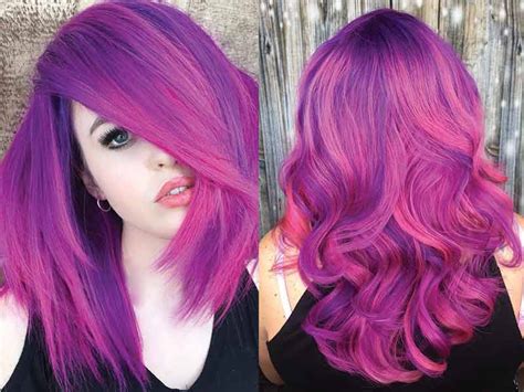 Top 68 Hottest Purple Hair Color Youll Be Wanting In 2020