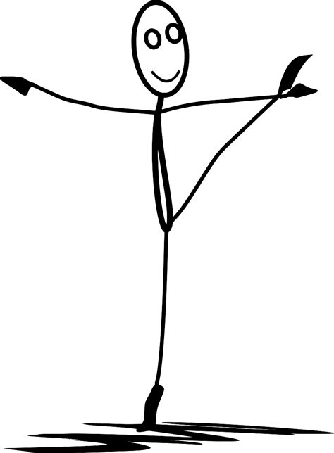 Svg Stickman Bailando Baile Figura Imagen E Icono Gratis De Svg