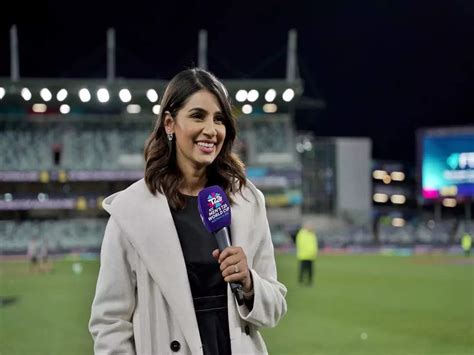 Anchor Sanjana Ganesan Wrap Up The Day One Work Of ‘t20 World Cup 2022