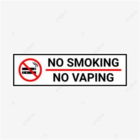 No Smoking Vaping No Smoking No Vaping Dilarang Merokok Sign Png And