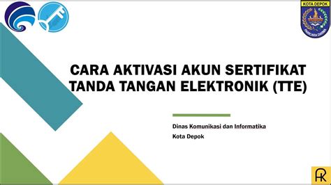 Cara Aktivasi Akun Sertifikat Tanda Tangan Elektronik Yang Di Terbitkan