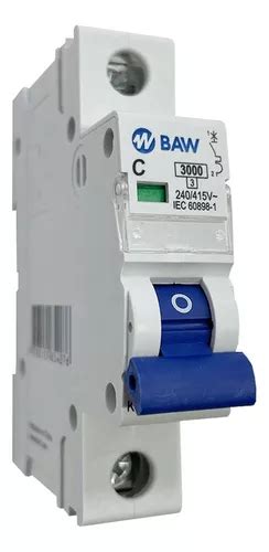 Llave Termica Unipolar X Baw Iram Formato De Venta Unidad