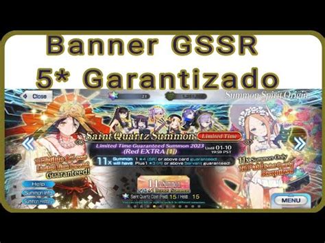 Tiramos En El Gssr Fgo Gacha De Ssr Garantizado A O Nuevo