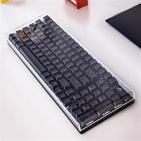 Acrylic Keyboard Dust Cover104108 Keys Transparent