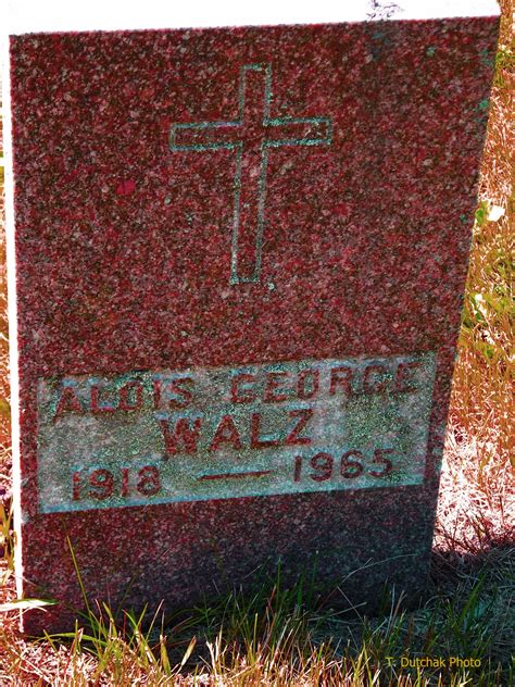 Alois George Louie Walz Homenaje De Find A Grave