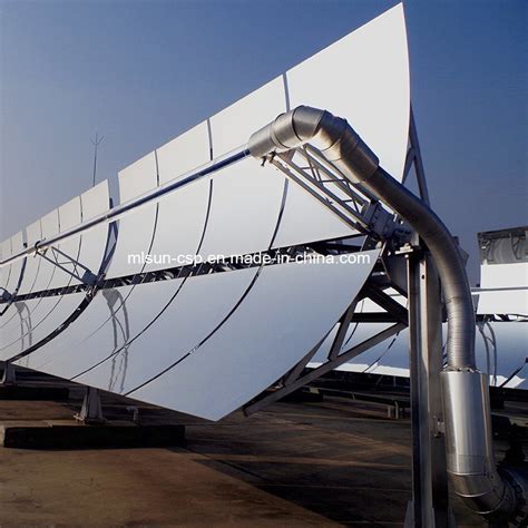 300 Celsius Solar Heat For Industrial Process Parabolic Trough