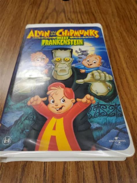 Alvin And The Chipmunks Meet Frankenstein Vhs Picclick Uk