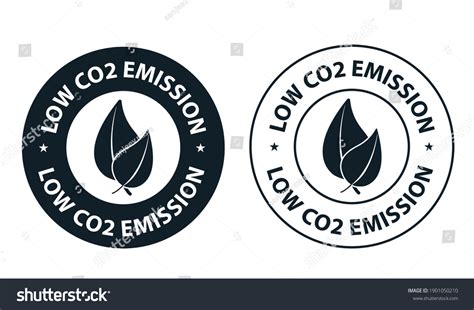 Low Carbon Emission Concept Low Co2 Stock Vector (Royalty Free ...