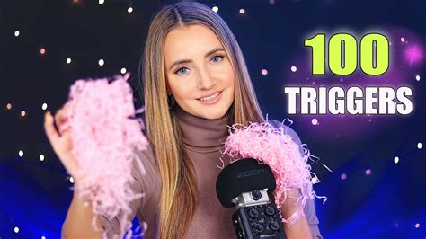 Asmr 100 Triggers In 1 Minute АСМР 100 ТРИГГЕРОВ за 1 минуту Youtube