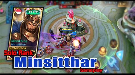 Solo Rank Minsitthar Gameplay Akhirnya Bisa Sampai Mythical Glory