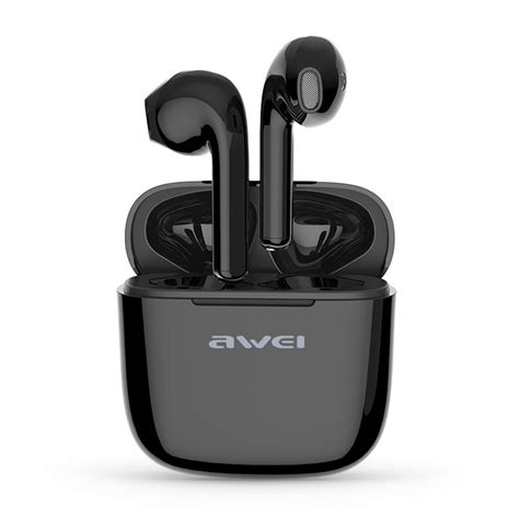 Awei T26 Bluetooth Earphones 5 0 Wireless Waterproof Touch Control Half