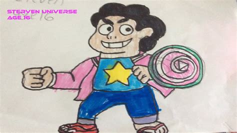 Master Designs How To Draw Steven Universe Age 16 Youtube