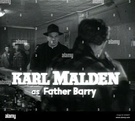 Karl malden marlon brando waterfront 1 Stock Photo - Alamy