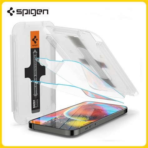 Protetor De Tela Original Spigen Glas Tr Ez Fit Para Apple Iphone