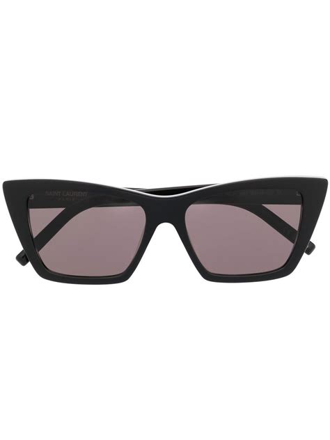 Saint Laurent Eyewear Occhiali Da Sole Cat Eye Farfetch