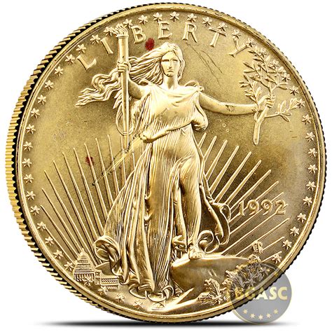 Buy 1 oz Gold American Eagle $50 Bullion Coin - Circulated / Scuffed (Random Year) - 1 oz Gold ...