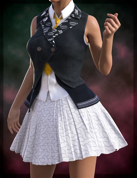 Dforce Yuna Style Outfit For Genesis 8 Females Daz 3d