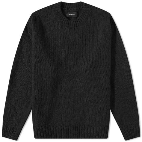 Represent Mohair Sweater Black END JP