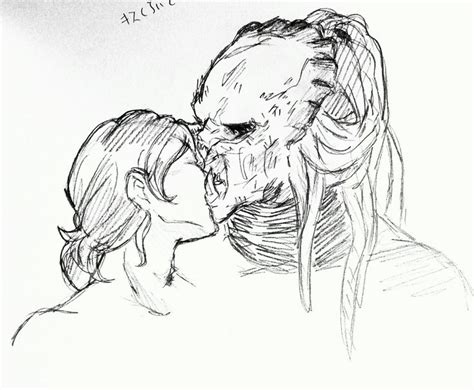 Kiss In Predator Artwork Predator Alien Art Predator Art