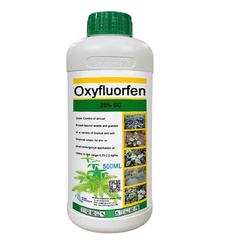 King Quenson Herbicide Weedicide Oxyfluorfen 25 Sc Oxyfluorfen 25