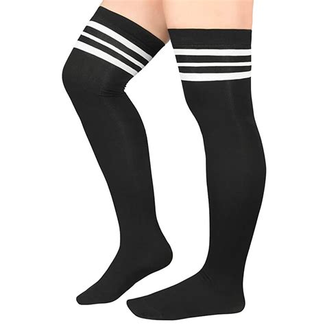 Thigh High Socks Plus Size