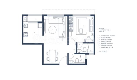 Radius Developers Radius Anantya Floor Plan Radius Anantya Chembur