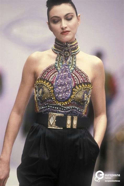 Gianni Versace Spring Summer 1990 Couture Gianni Versace Gianni And