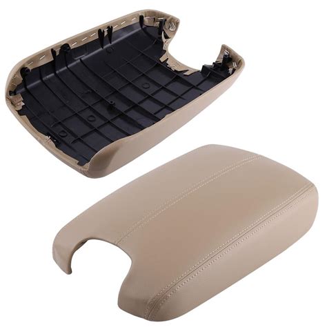 Vbestlife Console Lid Cover Armrest Cover Artificial Leather Armrest