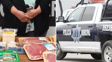 Mujer Termina Detenida Por Intentar Robar Carnes Y Queso En Torreón