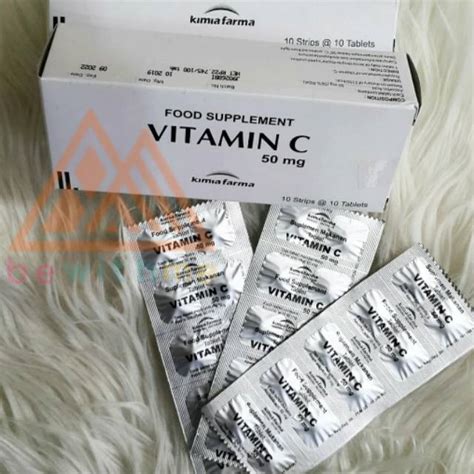 Jual VITAMIN C KF Per Strip 10 Tablet Vitamin C Kimia Farma IPI